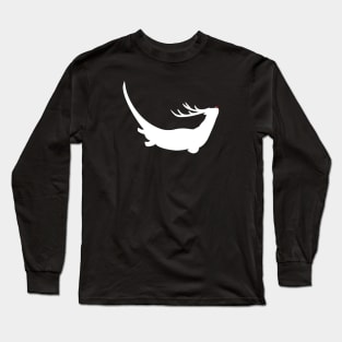 An Otter Type of Reindeer Long Sleeve T-Shirt